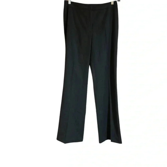 Lafayette 148 Gray Wool Blend Menswear Trouser Pants Size 8 - Picture 4 of 8